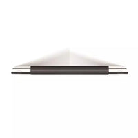 HiB Corner Grab Bar - Chrome - Grab Rails