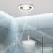 HiB Cyclone Wet Room Inline Fan - 145mm Diameter - Bathroom