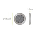 HiB Cyclone Wet Room Inline Fan - 145mm Diameter - Bathroom