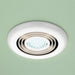 HiB Cyclone Wet Room Inline Fan - 145mm Diameter - White