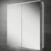 HiB Ether 2 Door Illuminated LED Mirror Cabinet - 700mm x