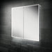 HiB Exos 2 Door Illuminated LED Mirror Cabinet - 800mm