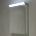 HiB Flux 1 Door Illuminated Mirror Cabinet - 600mm x 400mm