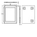 HiB Georgia Designer Non - Illuminated Mirror - Non