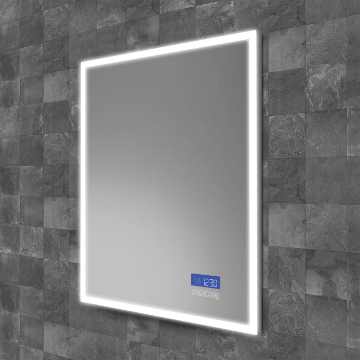 HiB Globe Plus Illuminated LED Mirror - 800mm x 600mm