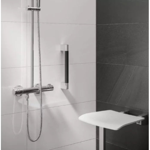 HiB Grab Bar with Grip - Chrome - Grab Rails
