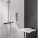HiB Grab Bar with Grip - Chrome - Grab Rails