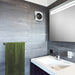 HiB Hush Bathroom Fan With Timer And Humidity Sensor