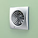 HiB Hush Bathroom Fan With Timer And Humidity Sensor