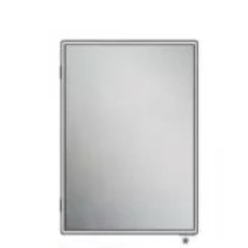 Hib Isoe 1 Door Illuminated LED Mirror Cabinet - 500mm Wide