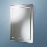 HiB Olivia Designer Non-Illuminated Mirror - 600mm x 400mm