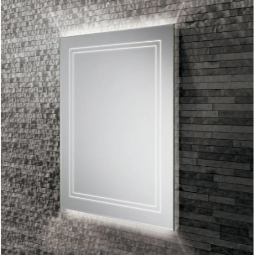 HiB Outline Back - Lit Illuminated LED Mirror - 700mm x