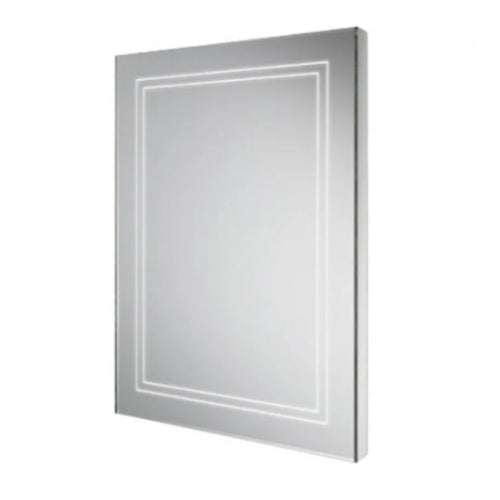 HiB Outline Back - Lit Illuminated LED Mirror - Illuminated