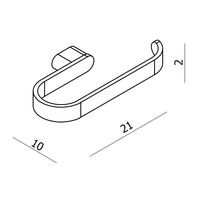 HiB Pico Towel Ring
