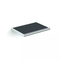 HiB Shelf with Anti - Slip Mat - Chrome - Shelves
