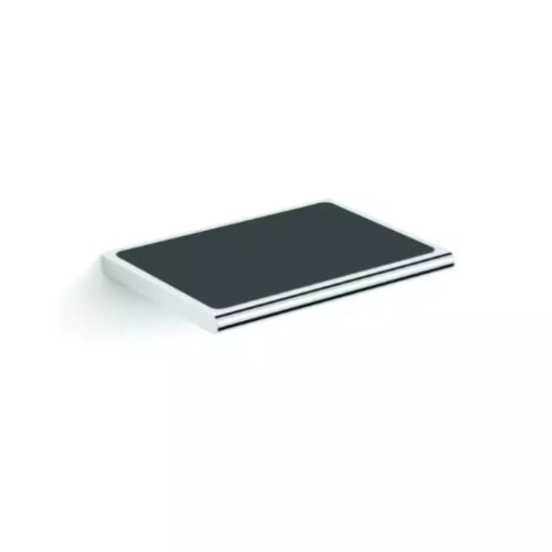HiB Shelf with Anti - Slip Mat - Chrome - Shelves
