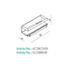 HiB Shower Basket with Grab Bar and Magnetic Squeegee