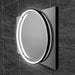 HiB Solas Elegant Circular Illuminated LED Mirror - 800mm x