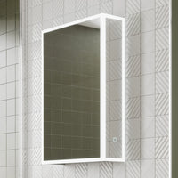 HiB Sound 1 Door Illuminated LED Mirror Cabinet