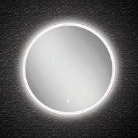HiB Sphere Round Illuminated LED Mirror - Illuminated
