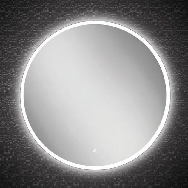 HiB Sphere Round Illuminated LED Mirror - Illuminated