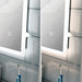 HiB Vega Portrait Demistable Illuminated LED Mirror