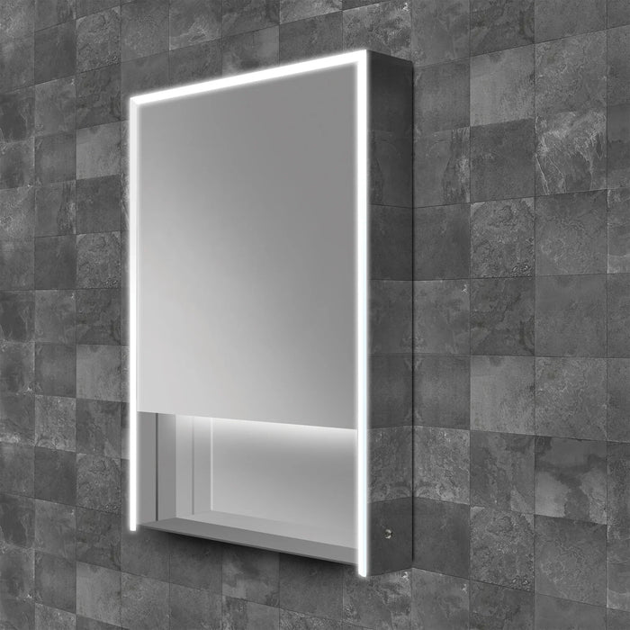 HiB Verve LED 1 Door Illuminated LED Mirror Cabinet - 900mm