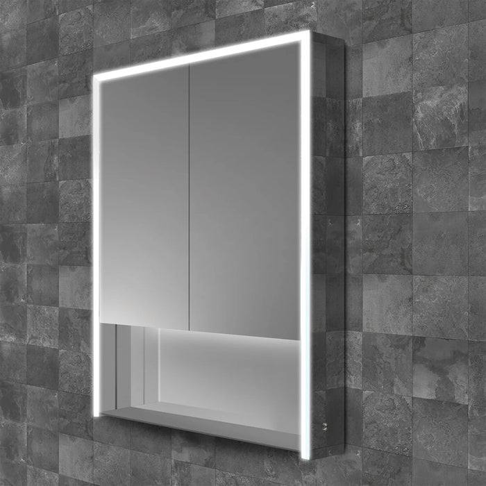 HiB Verve LED 2 Door Illuminated LED Mirror Cabinet - 900mm
