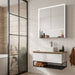 HiB Verve LED 2 Door Illuminated LED Mirror Cabinet - 900mm