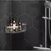 HiB Wire Corner Shower Basket - Shower Baskets