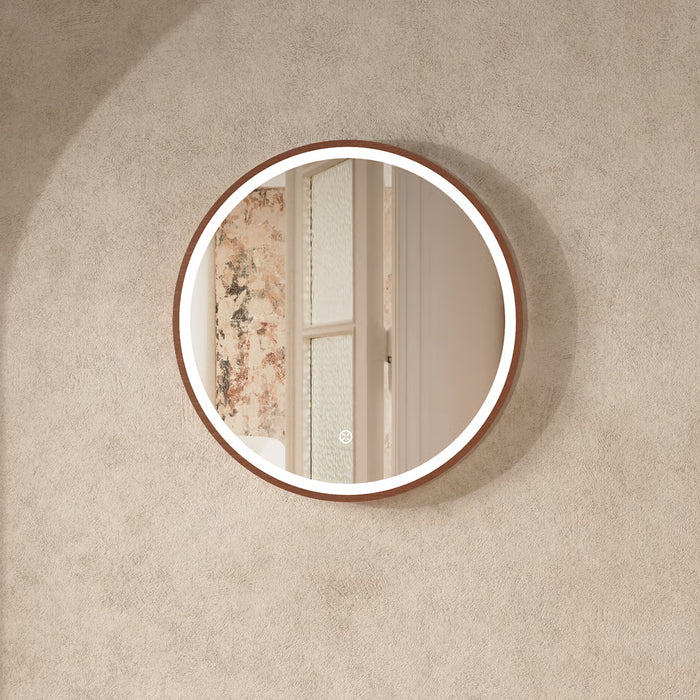 Crosswater Infinity Round Illuminated Mirror