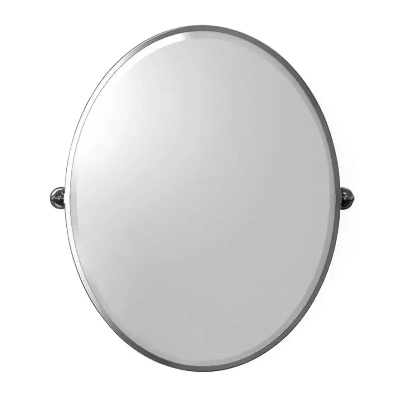 Imperial Jules 717x750mm Framed Mirror Oval Chrome - 