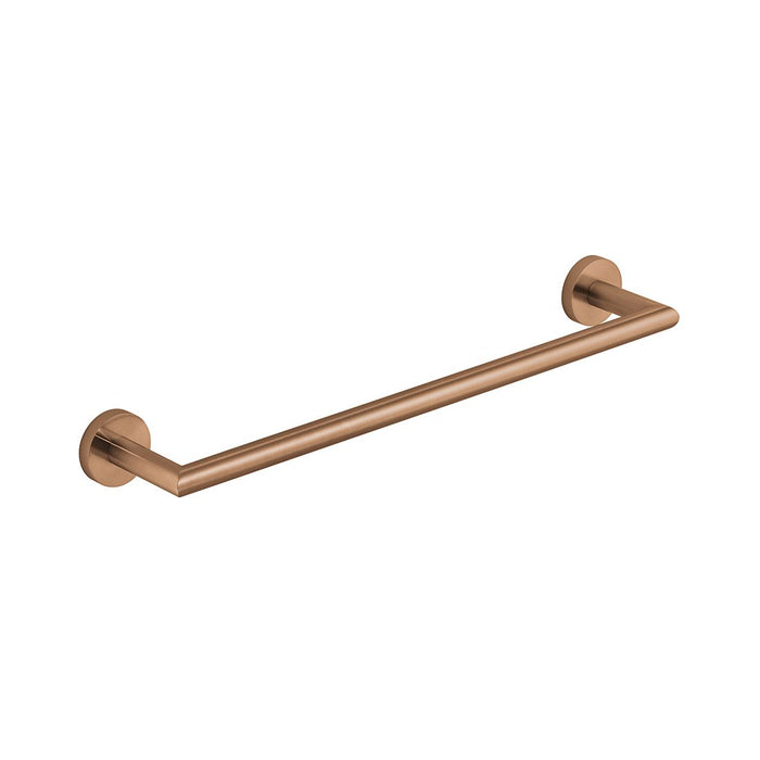 Vado Individual Spa Knurled Accents Towel Rail - 450mm Long
