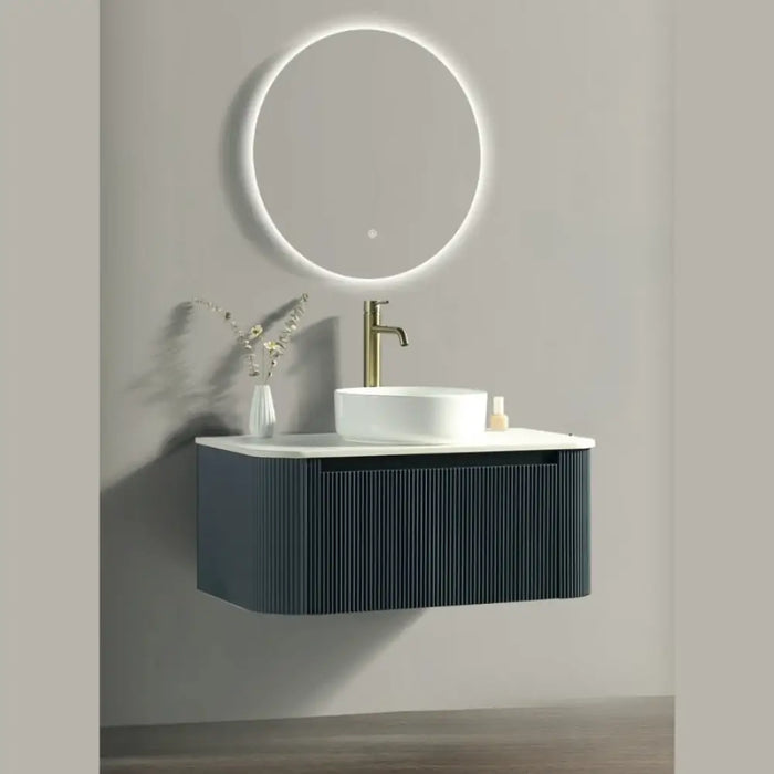 Isabelle Wall Hung Vanity Unit With Countertop - 872mm Wide