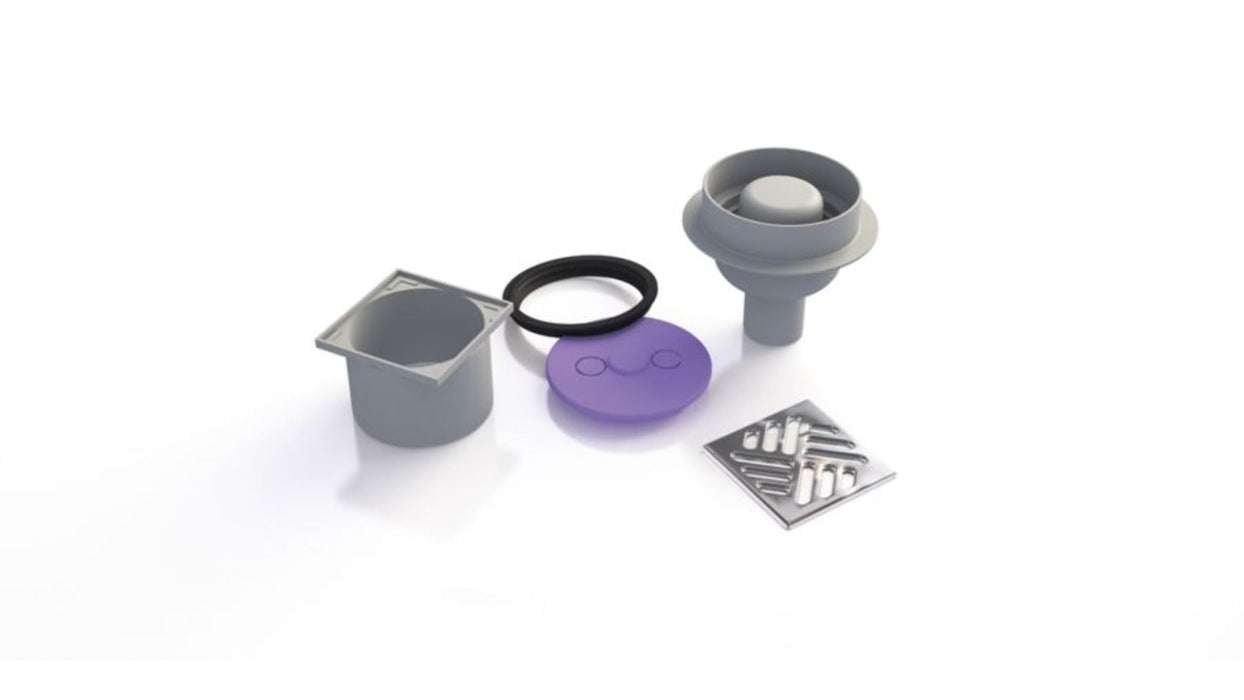 Jackoboard Shower Tray Drains - Aqualine Easy Vertical