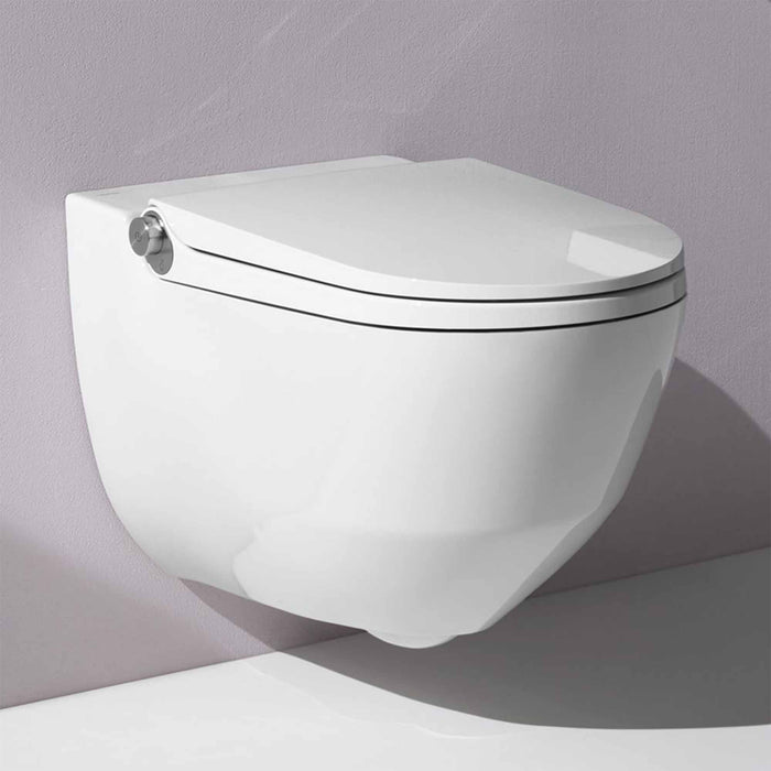 Laufen Cleanet Riva Rimless Wall Mounted Shower WC