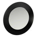 Laufen Kartell All Saints 780 Round Mirror - Black - Non