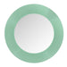 Laufen Kartell All Saints 780 Round Mirror - Green - Non