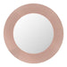 Laufen Kartell All Saints 780 Round Mirror - Rose Pink