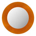 Laufen Kartell All Saints 780 Round Mirror - Tangerine