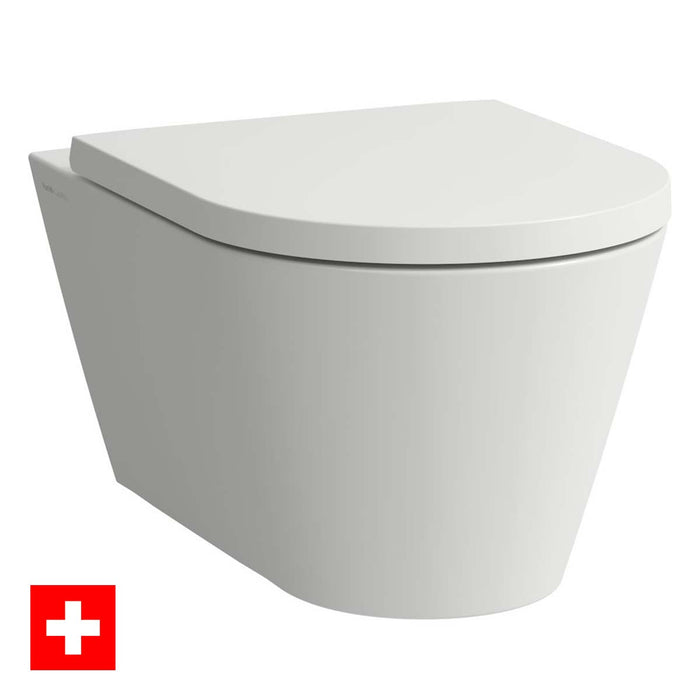 Laufen Kartell Rimless Wall Hung WC Pan With Slim Soft