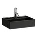 Laufen Kartell Washbasin Rectangular - 450mm / Gloss Black