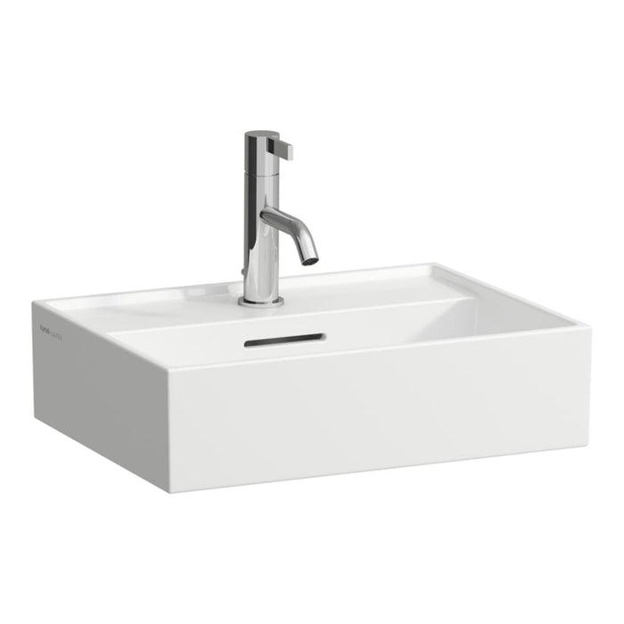Laufen Kartell Washbasin Rectangular - 450mm / Gloss White