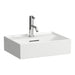 Laufen Kartell Washbasin Rectangular - 450mm / Gloss White