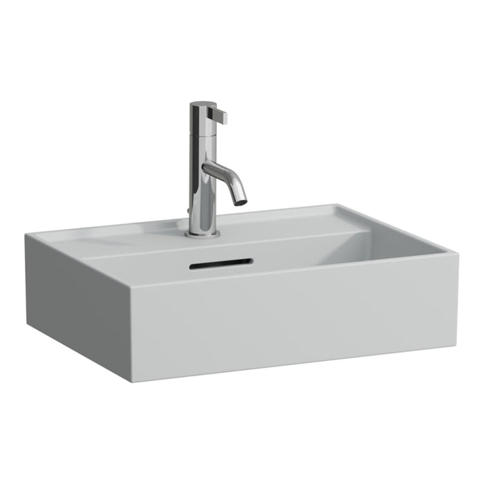 Laufen Kartell Washbasin Rectangular - 450mm / Matt Grey
