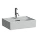 Laufen Kartell Washbasin Rectangular - 450mm / Matt Grey
