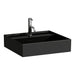 Laufen Kartell Washbasin Rectangular - 500mm / Gloss Black