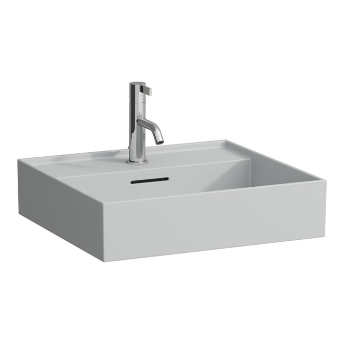 Laufen Kartell Washbasin Rectangular - 500mm / Matt Grey