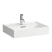 Laufen Kartell Washbasin Rectangular - 600mm / Gloss White