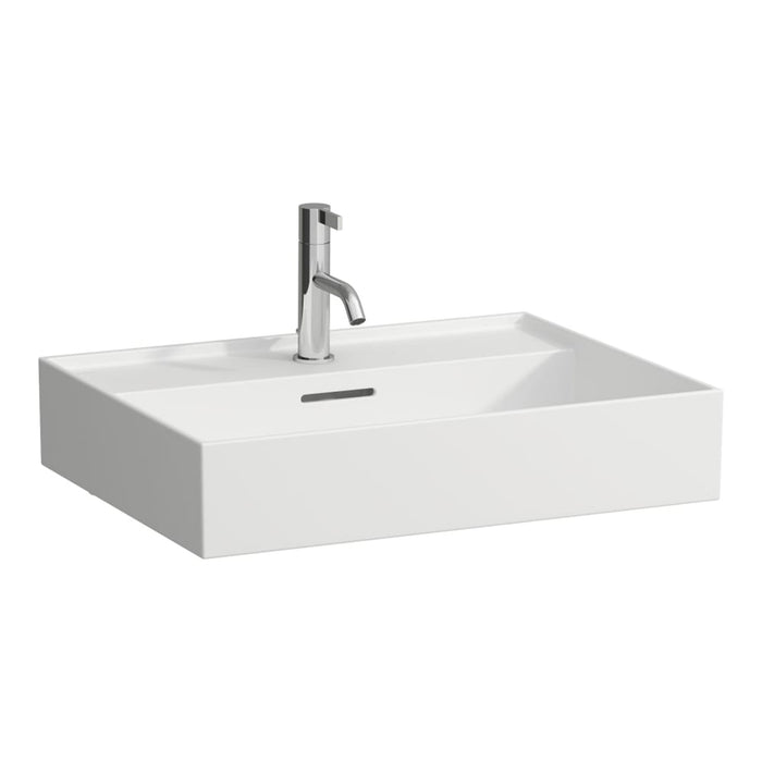 Laufen Kartell Washbasin Rectangular - 600mm / Matt White
